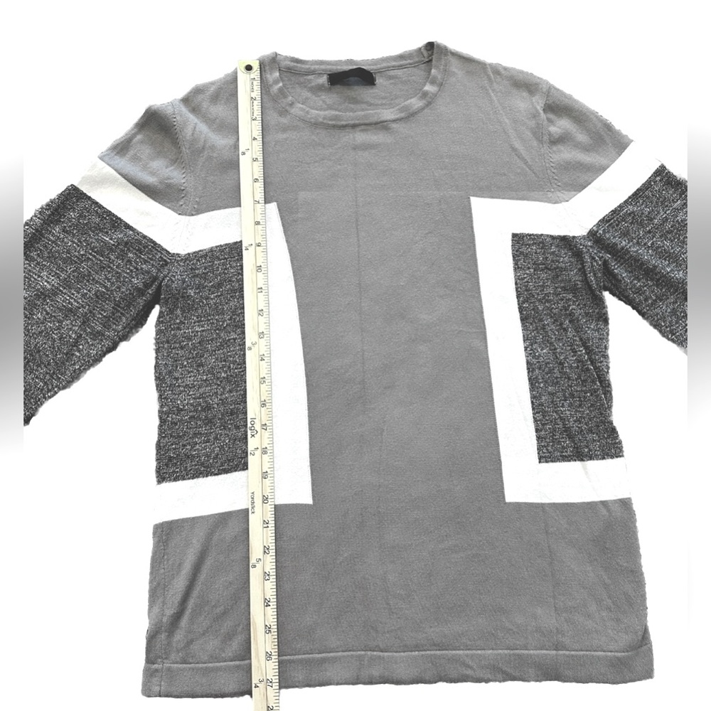 ASOS Color Blocked 100% Cotton Classic Pullover Sweater Size Large - Picture 10 of 11